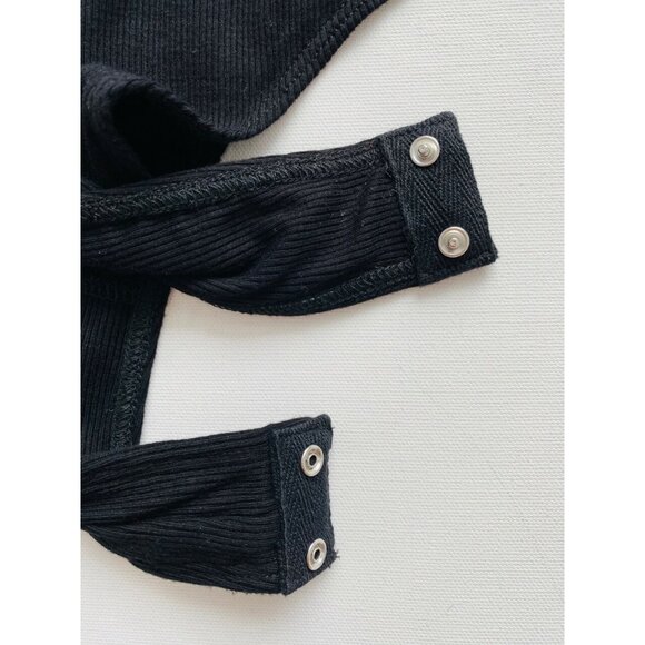 *** Betro Simone One Shoulder Ribbed Bodysuit ( M ) - Picture 3 of 4